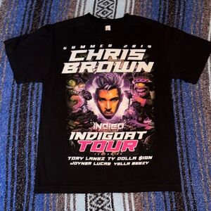 Chris Brown 2019 Concert Tour Tee Shirt